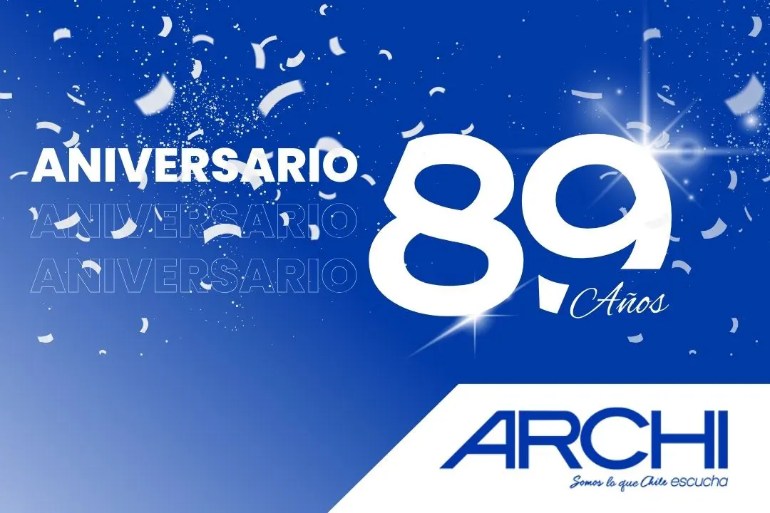 Celebramos 89 años junto a la radiodifusión chilena