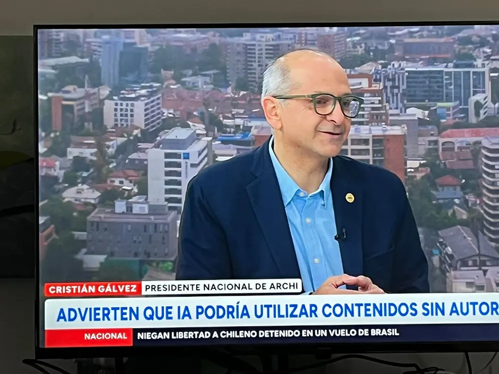 En entrevista en Canal 24 Horas: ARCHI advierte sobre amenaza a los derechos de autor de las radios frente a proyecto sobre Inteligencia Artificial
